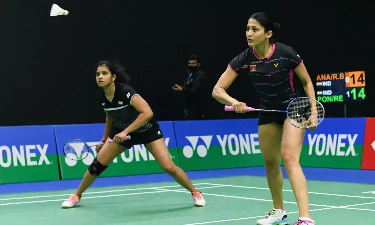 Ashwini Ponnappa and N Sikki Reddy Uber Cup