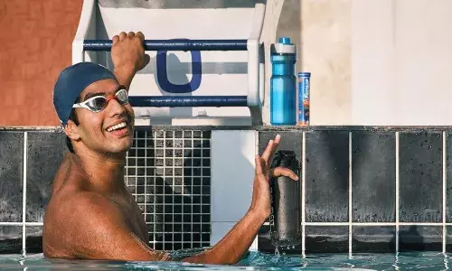 Srihari Nataraj swimmer khelo india university games Srihari Nataraj swimmer khelo india university games