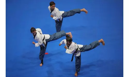 Over 20 Indian poomsae taekwondo athletes were sent back from South Korea airport after failing to meet vaccination requirements Over 20 Indian poomsae taekwondo athletes were sent back from South Korea airport after failing to meet vaccination requirements