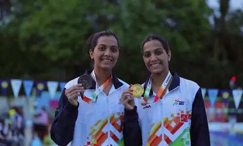 Twin sister act steals spotlight at Khelo India University Games