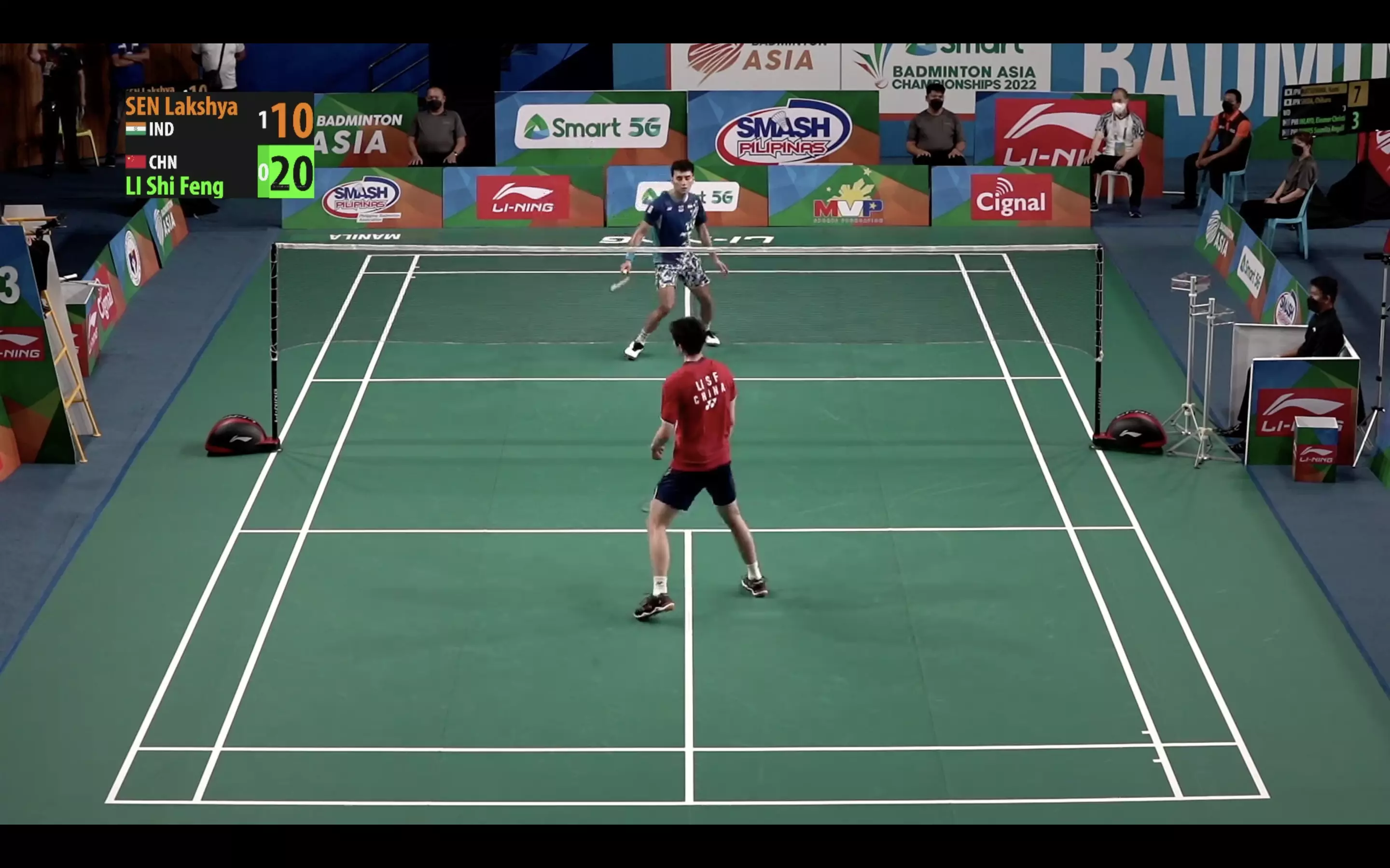 Lakshya Blunders At The Net And Li Shi Feng Capitalises On The Game ...