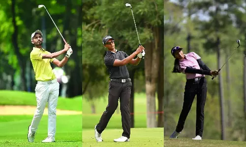 Rashid Khan Viraj Madappa Avani Prashanth Golf
