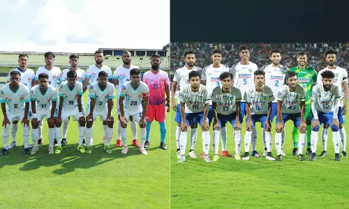 West Bengal and Kerala Football Teams Santosh Trophy