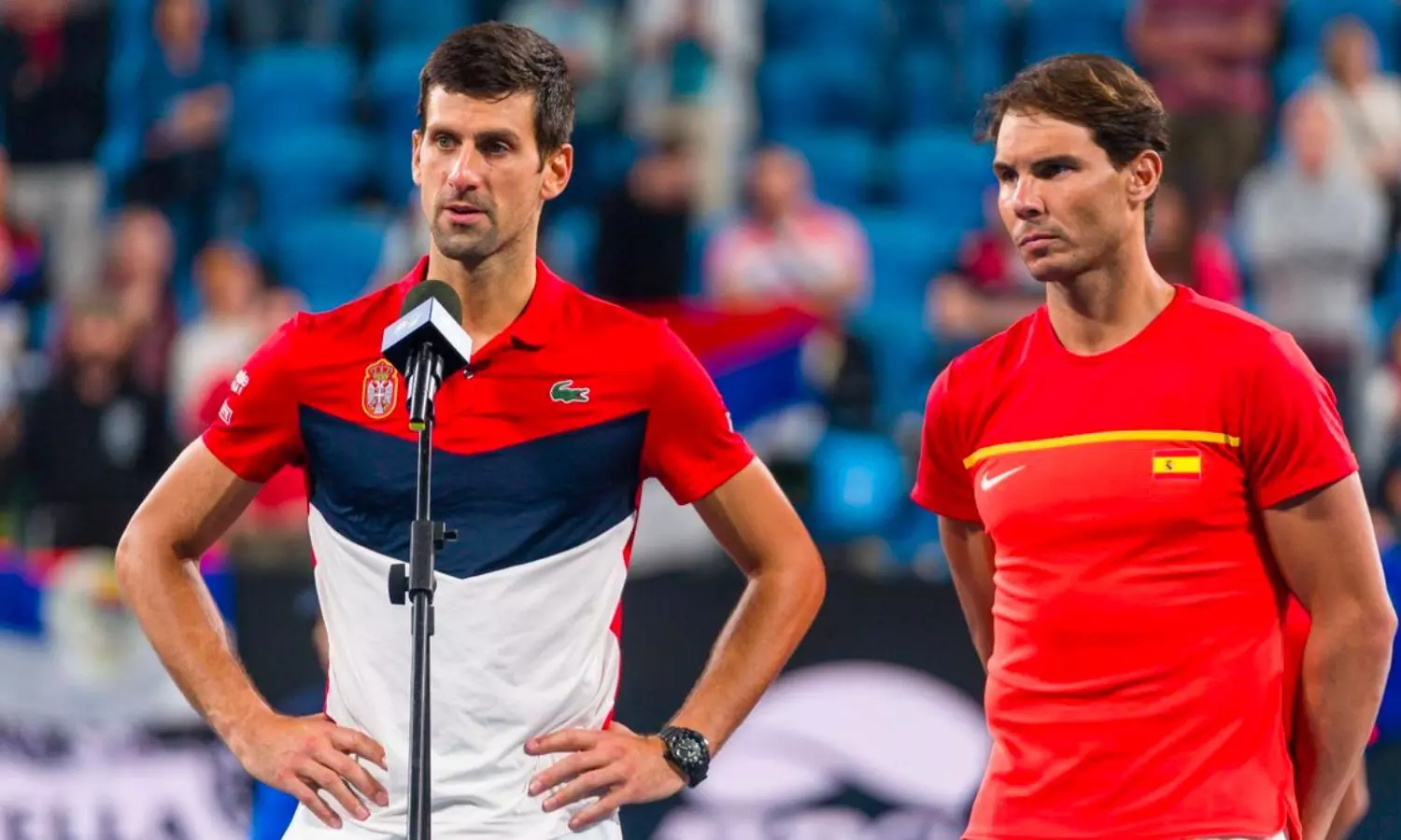 Nadal and Djokovic blast Wimbledon's ban on Russian players.