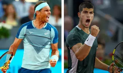 Rafa Nadal will take on teen sensation Carlos Alcaraz in the quarter-finals of the Madrid Open