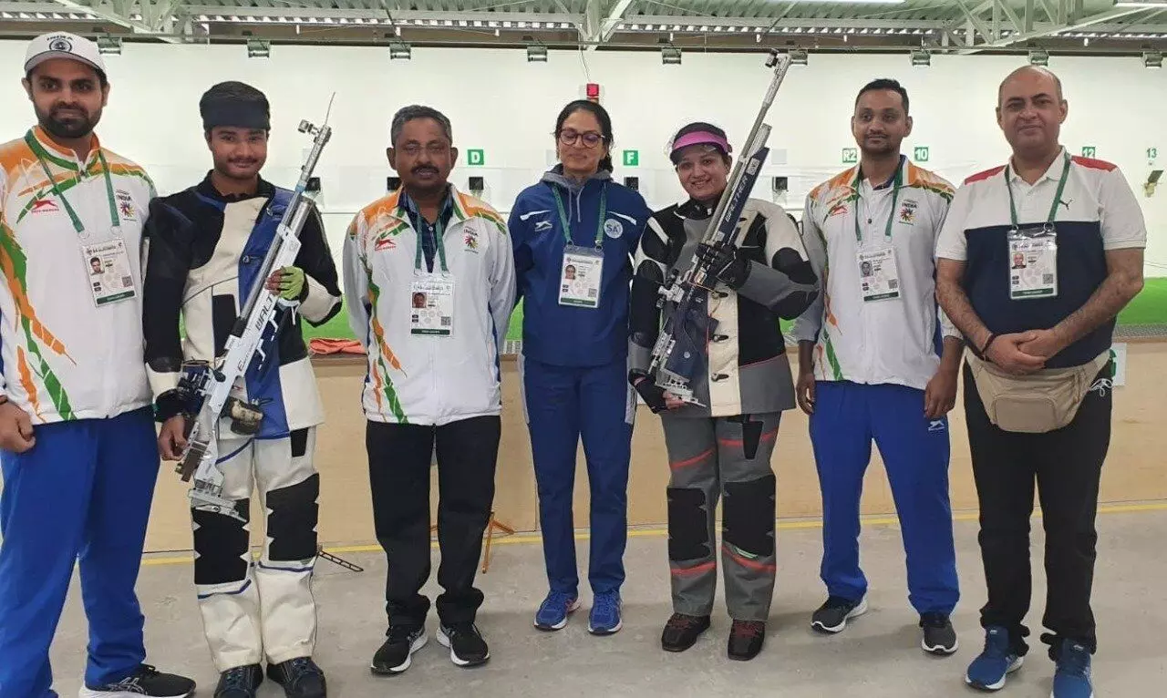 Dhanush Srikanth & Priyesha Deshmukh at the Deaflympics in Brazil 