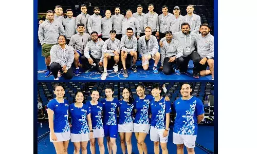 The Thomas & Uber Cup Finals teams from India