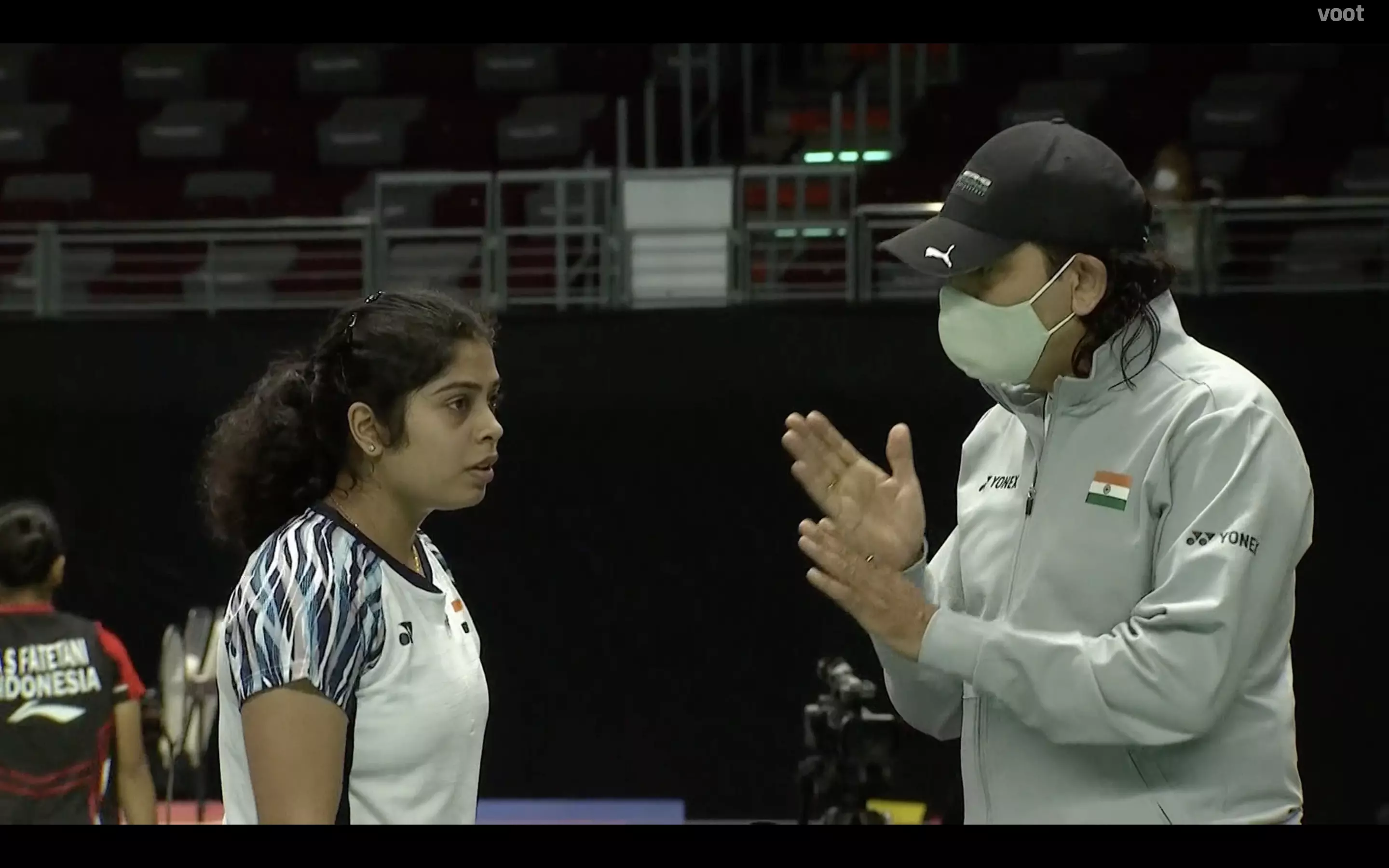 Lakshya Sen's father and coach DK Sen with the words of advice!