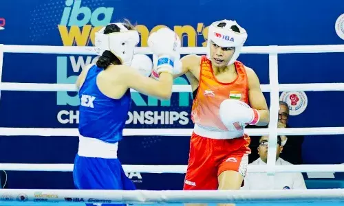Nikhat Zareen Boxing