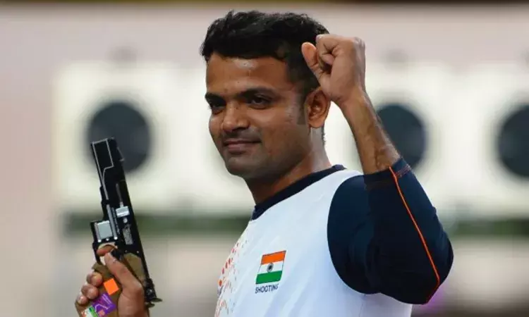 Olympic silver medallist shooter Vijay Kumar (Source: Getty)