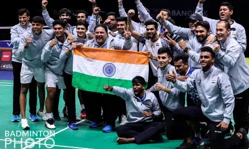 Indian mens badminton team storms into the final of the Thomas Cup 2022 (Source: Badminton Photo)