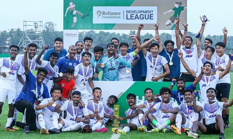 Bengaluru FC clinch Reliance Foundation Development League title (Source: Bengaluru FC/Twitter) Bengaluru FC clinch Reliance Foundation Development League title (Source: Bengaluru FC/Twitter)