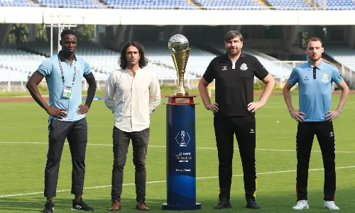 Gokulam Kerala FC take on Mohammedan FC in the I-League 2021-22 final (Source: Hero I-League)