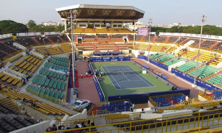 Chennai tennis stadium Chennai tennis stadium