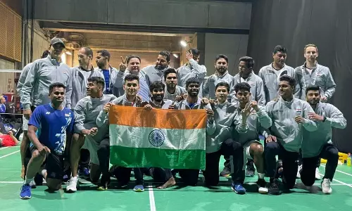 indian badminton men team