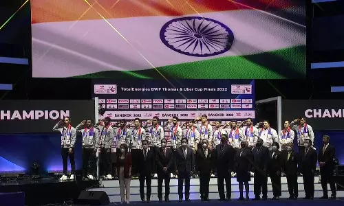 Twitter erupts in celebration as India win their first-ever Thomas Cup