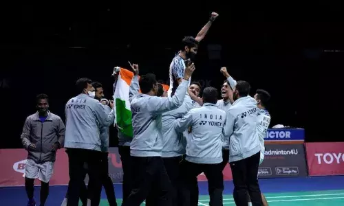 Indian badminton team