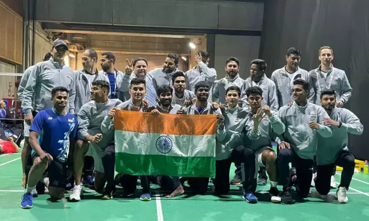 indian badminton men team indian badminton men team