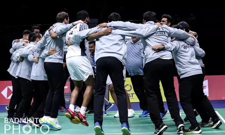 India storm into Thomas Cup 2022 final (Source: Badminton Photo)