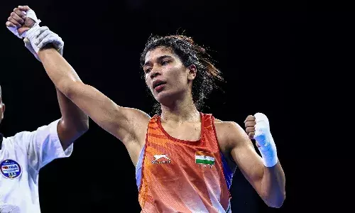 Nikhat Zareen Boxing