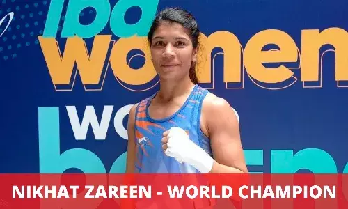 Nikhat Zareen crowned Wolrd Champion (Source: BFI)