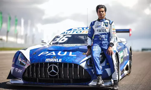 Arjun Maini finishes second in GT World Challenge Europe
