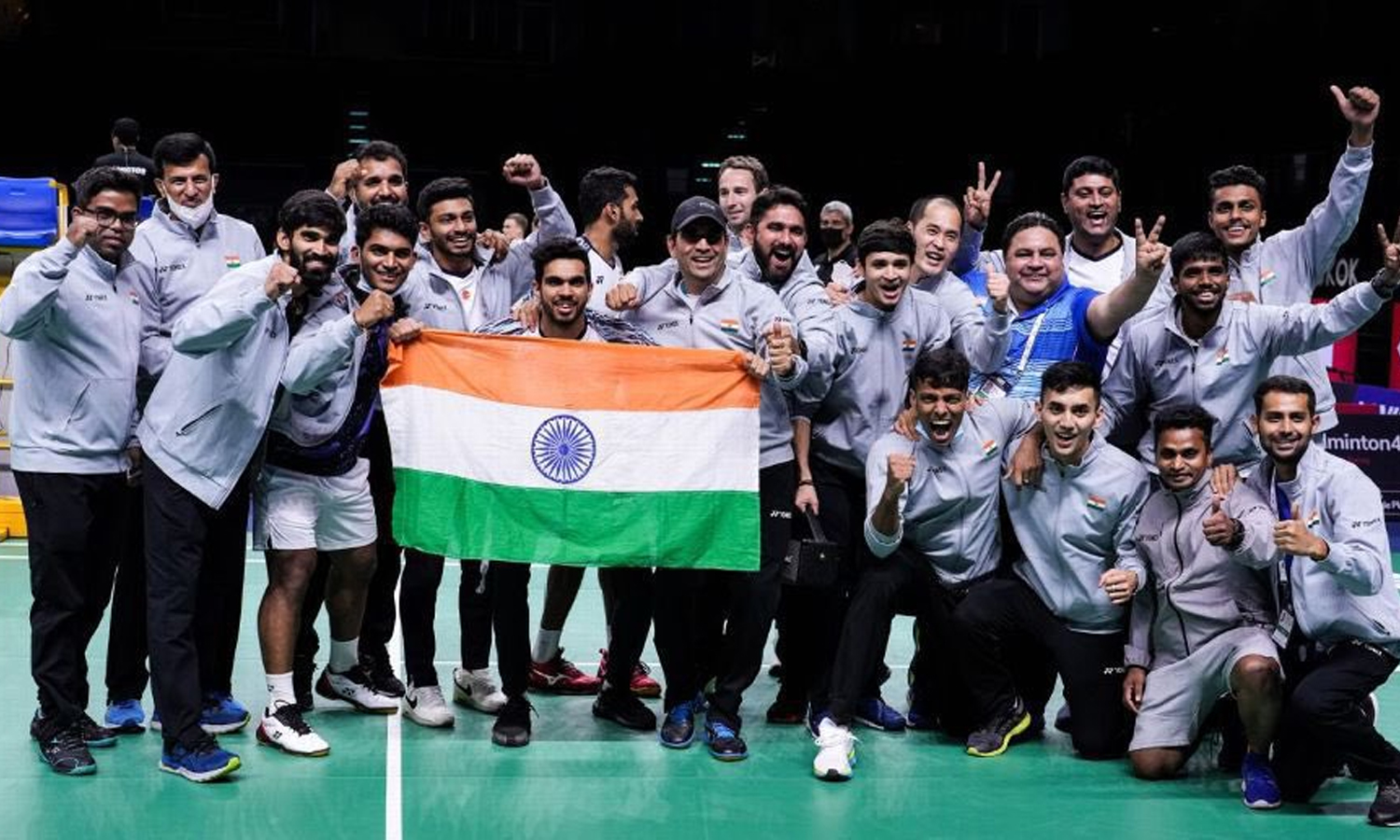 From a crew of badminton champions to a champion crew