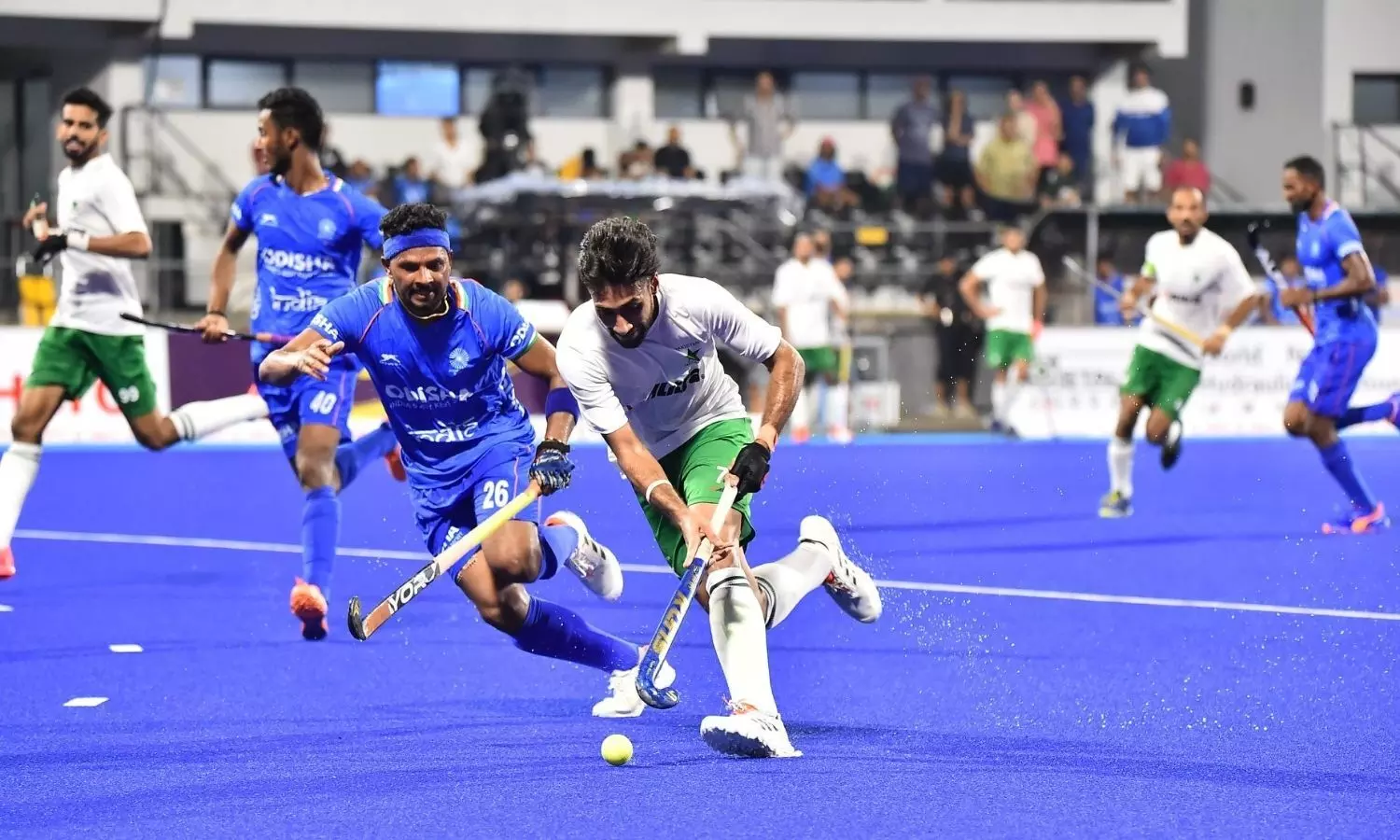 Asia Cup: India and Pakistan play out intense 1-1 draw