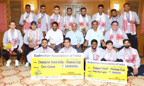 India Thomas Cup Badminton