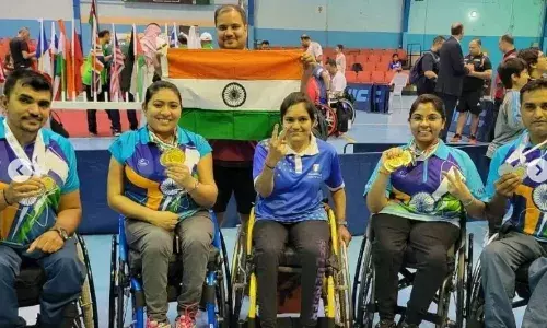 Bhavina, Sonal bag gold as India wins 12 medals at ITTF Al Watani Para Championships
