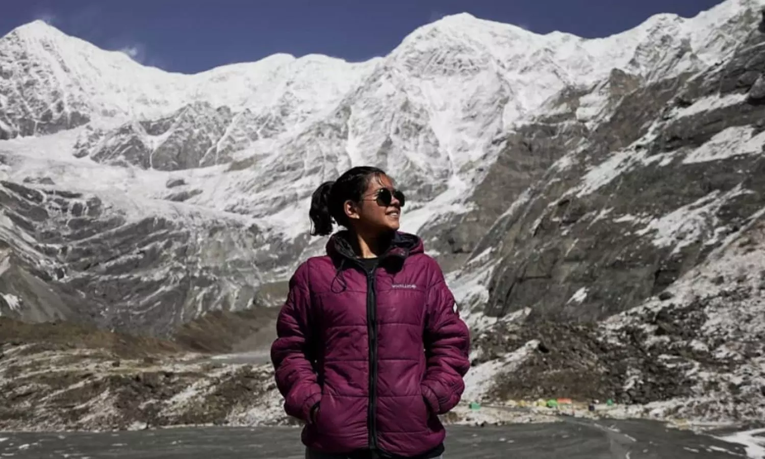 Priyanka Mohite at Mt. Annapurna