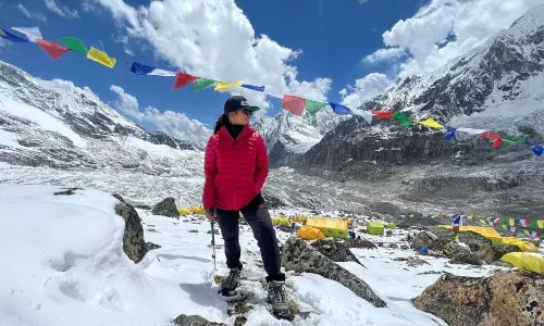 Priyanka Mohite has become the first Indian woman to scale 5 peaks above 8000m (Source: Instagram/Priyanka Mohite)