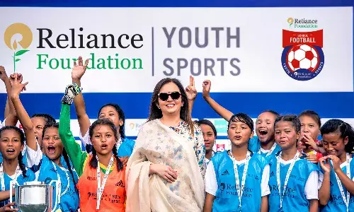 Mrs Nita Ambani was present at the launch of India’s first Olympic Values Education Programme