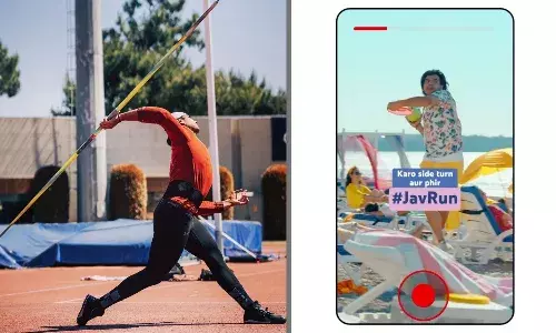 Neeraj Chopra has invited India to take part in the #JavRun challenge on YouTube shorts Neeraj Chopra has invited India to take part in the #JavRun challenge on YouTube shorts