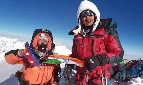 Piyali Basak from Chandannagore in West Bengal climbs Mt Everest and Mt Lhotse in 2 days (Source: Piyali Basak/Facebook)