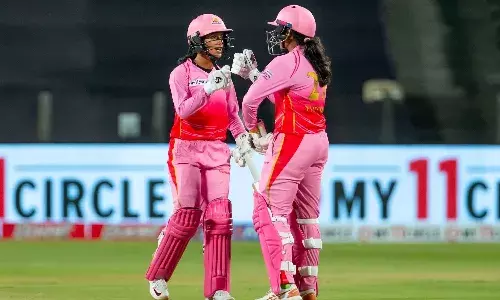 Jemimah Rodrigues and S. Meghana put up a solid performance for the Trailblazers at the Womens T20 Challenge