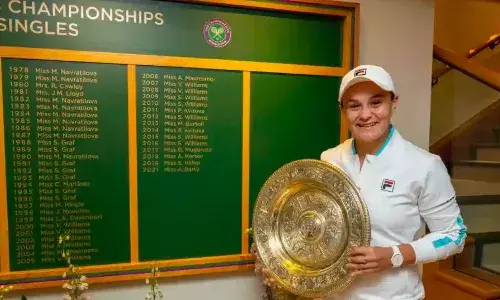 Ash Barty won the 2021 Wimbledon Championships (Source: Getty)