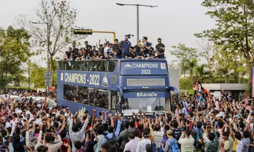Gujarat Titans victory parade