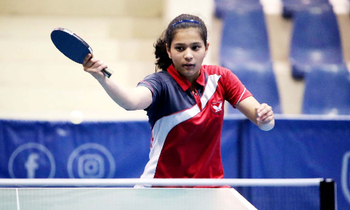 Diya Chitale Table Tennis