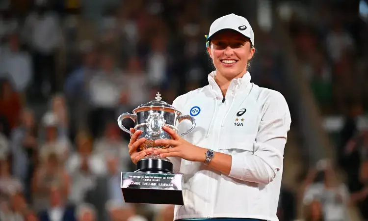 Iga Swiatek Coco Gauff French Open win