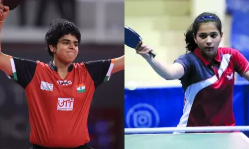 Archana Kamath Divya Chitale Table Tennis