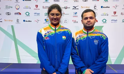 Manish Narwal and Rubina Francis