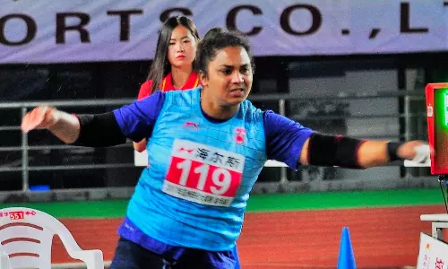 Shot put athlete Manpreet Kaur (Source: Rahul Pawar)