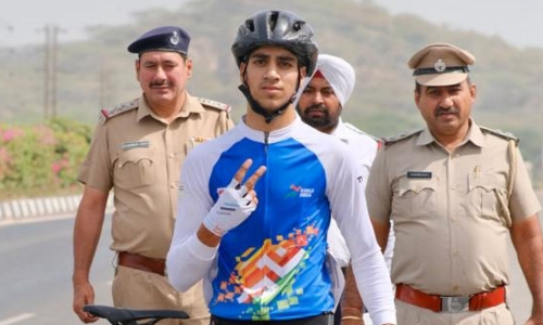 Cycling Adil Altaf Khelo India Youth Games