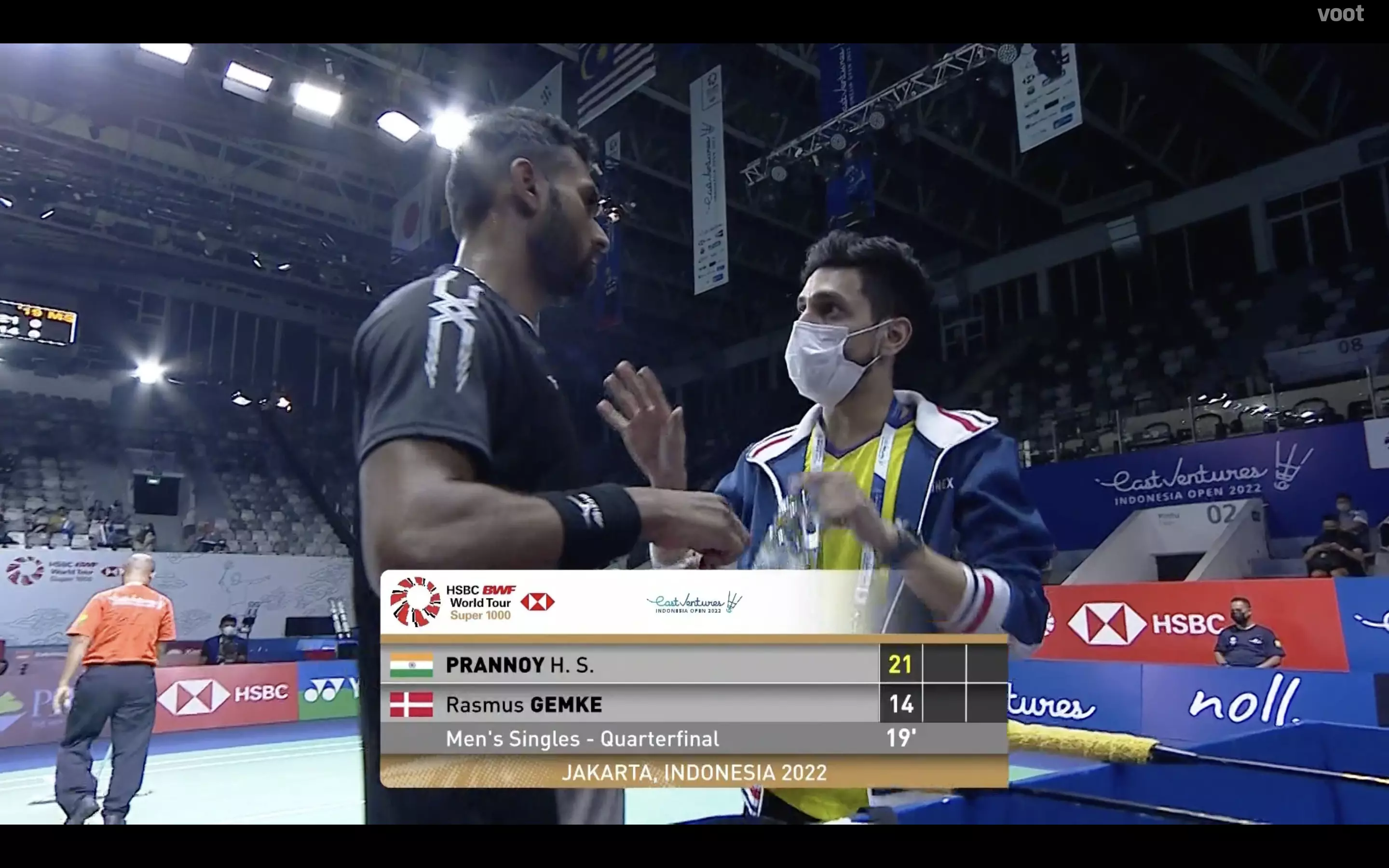 Indonesia Open 2022 Quarterfinals HIGHLIGHTS HS Prannoy enters semifinals — Scores, Results, Blog