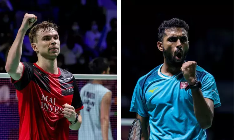 HS Prannoy Rasmus Gemke Indonesia Open 2022 quarterfinals