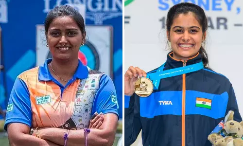 Deepika Kumari and Manu Bhaker