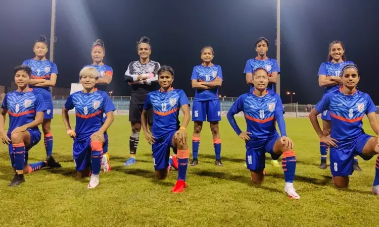 Indian womens football team (Source: Indian Football)