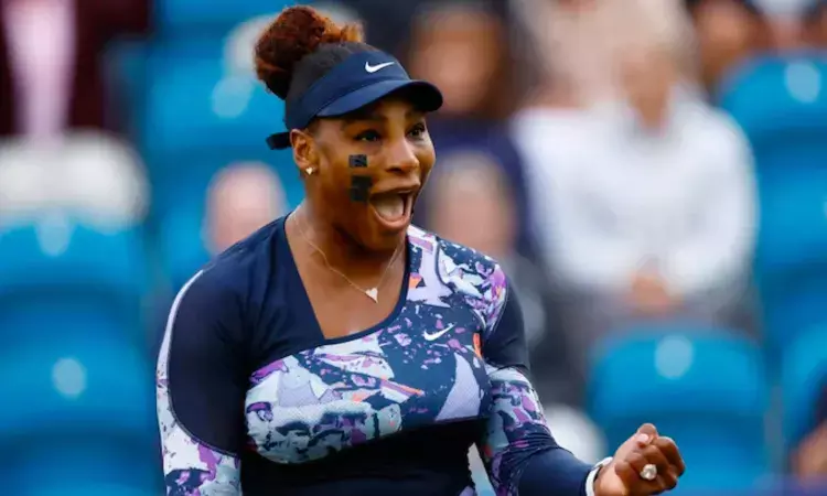 Serena Williams at Eastbourne (Source: Getty)