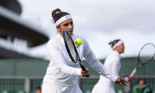 Sania Mirza lost in the first round of the Womens Doubles at Wimbledon 2022